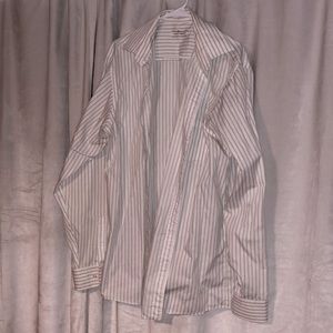 Men’s White Button Down Professional Shirt